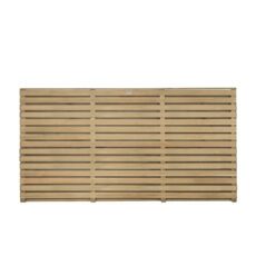 5013053175286 1 1.8m x 0.9m Pressure Treated Contemporary Double Slatted Fence Panel.jpg